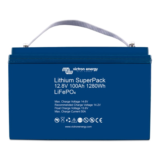 Litiumakku Victron Lithium SuperPack 12,8V/60Ah (M6)