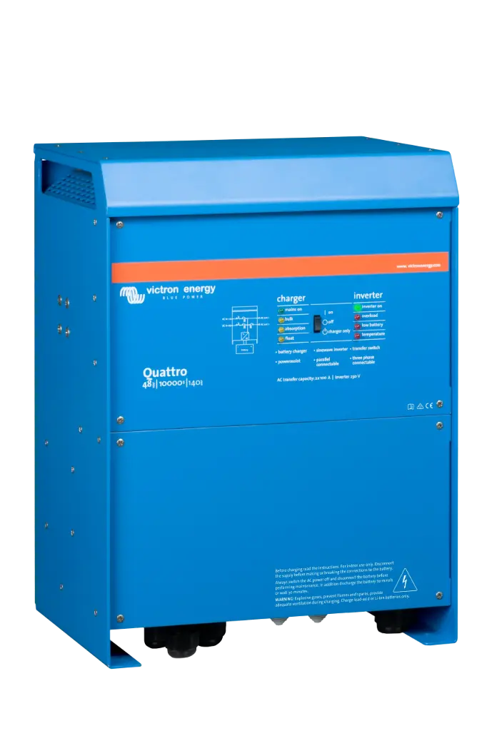 Invertterilaturi Victron Quattro 48/10000/140-100/100