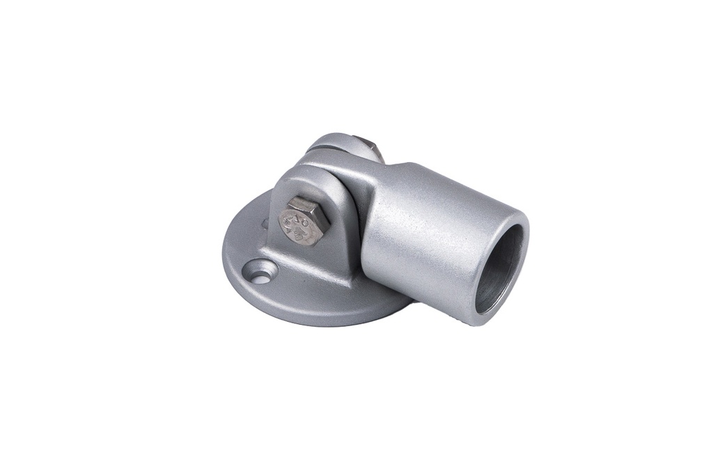 Jukova säädettävä kaidehela S-71B A 0-180°, HOLKKI Ø25mm putkelle