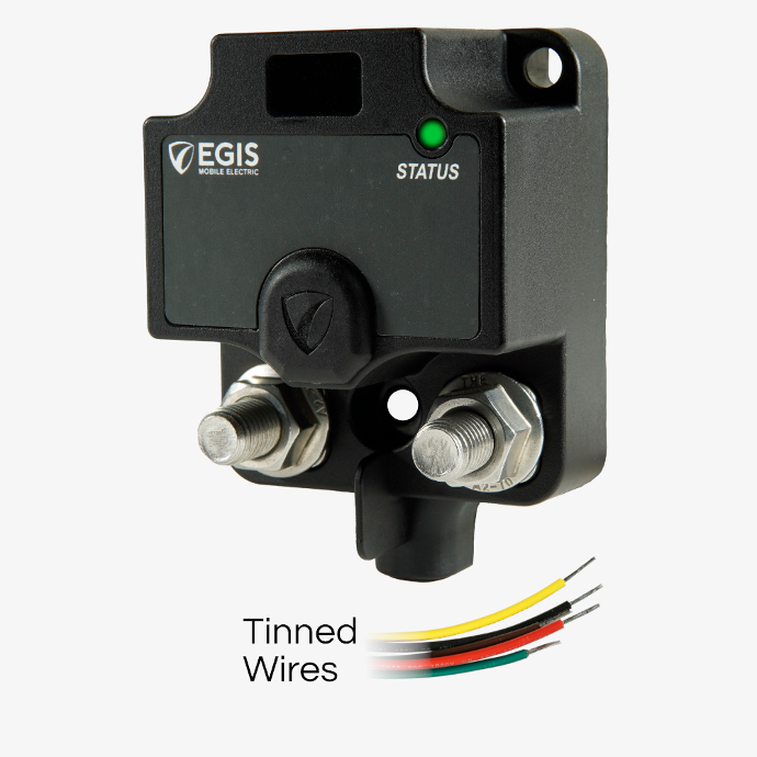 EGIS XD Series - Single Flex 2 - releACR No Knob - Tinned Wires