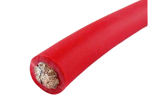 Akkukaapeli monisäikeinen Hi-FLEX 25mm2 punainen