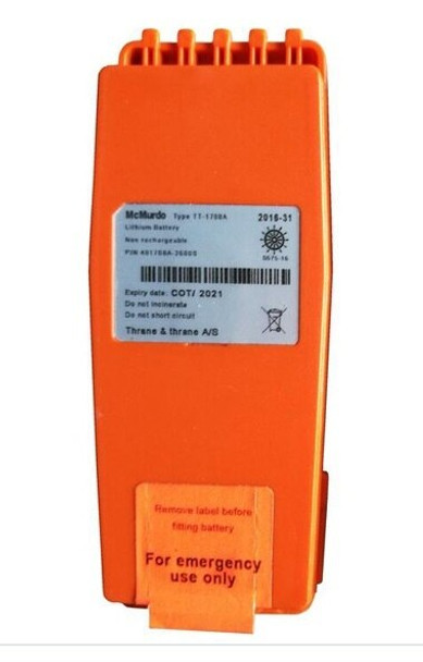 Normal battery for VHF McMurdo TT-1707A