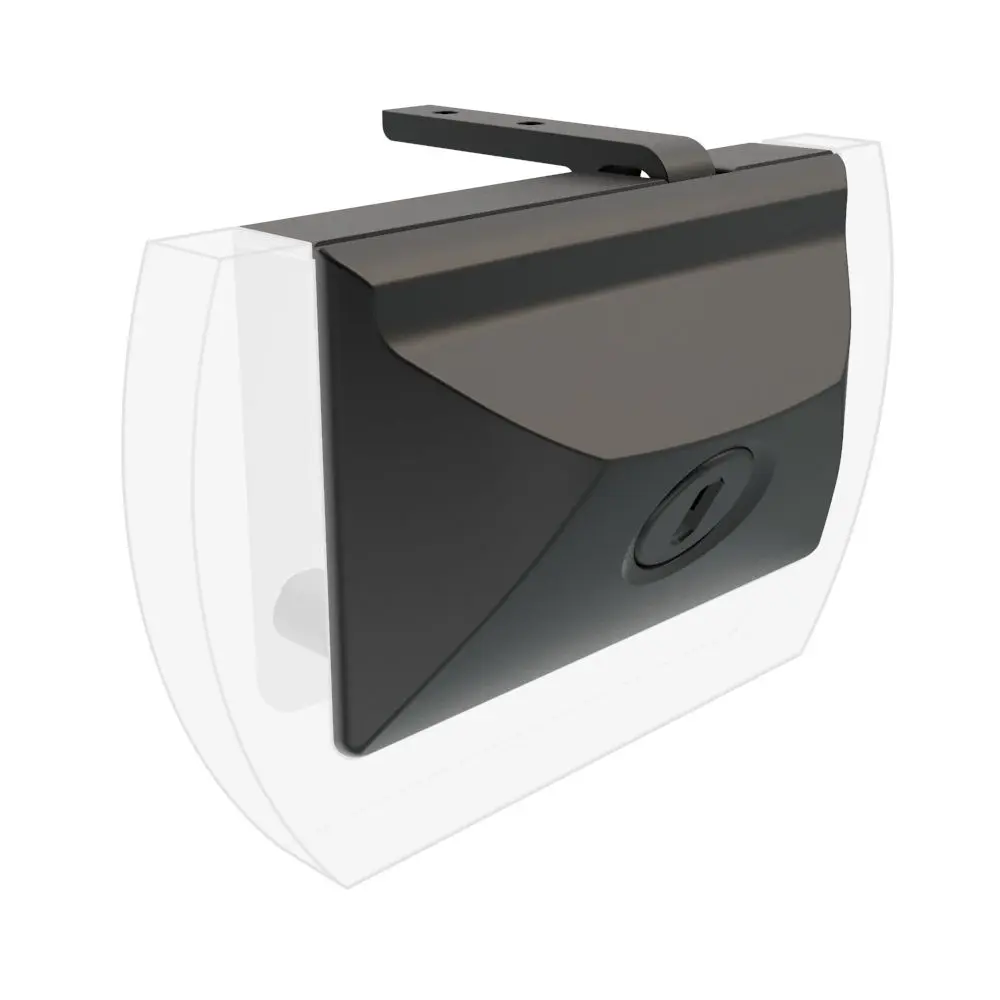 Southco marine luukun lukko musta 5621 MG-01-110-50