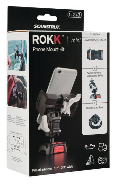 ROKK MINI kiinnikesarja puhelimelle, liimattava  RLS-509-404