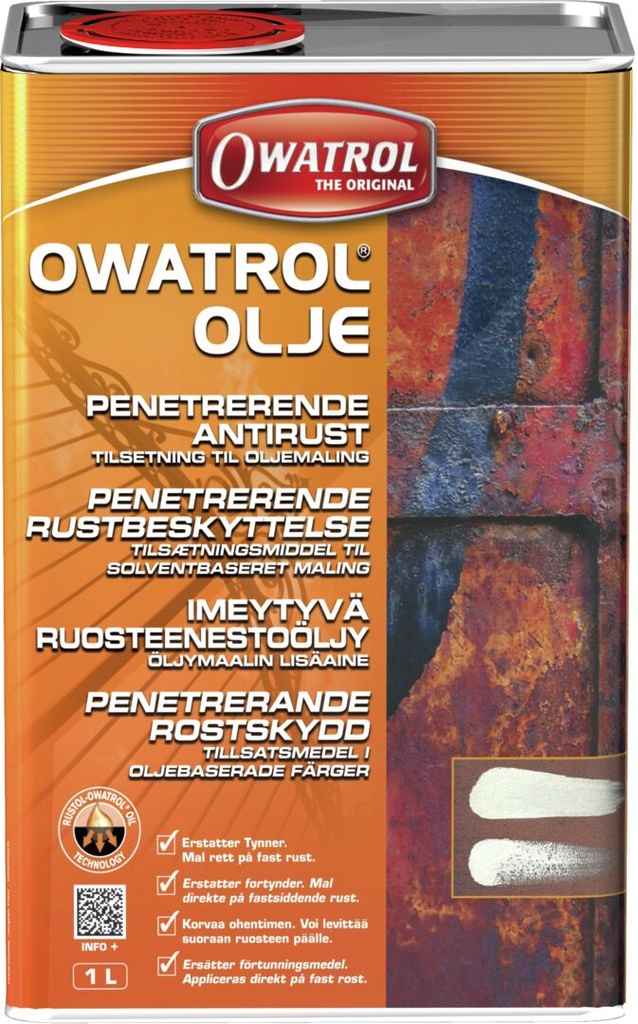 OWATROL OLJE ruosteenestoöljy 1 L