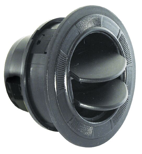 Puhallussuulake 60mm, 75mm asennusreijällä sysipaska