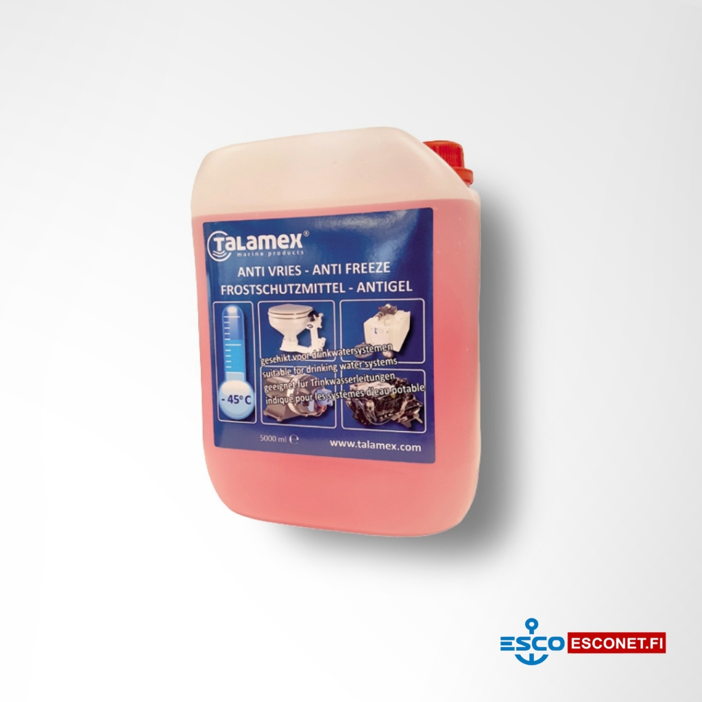 Talamex BIO pakkasneste juomavesi-, moottori- ja WC-järjestelmiin, 5 litraa