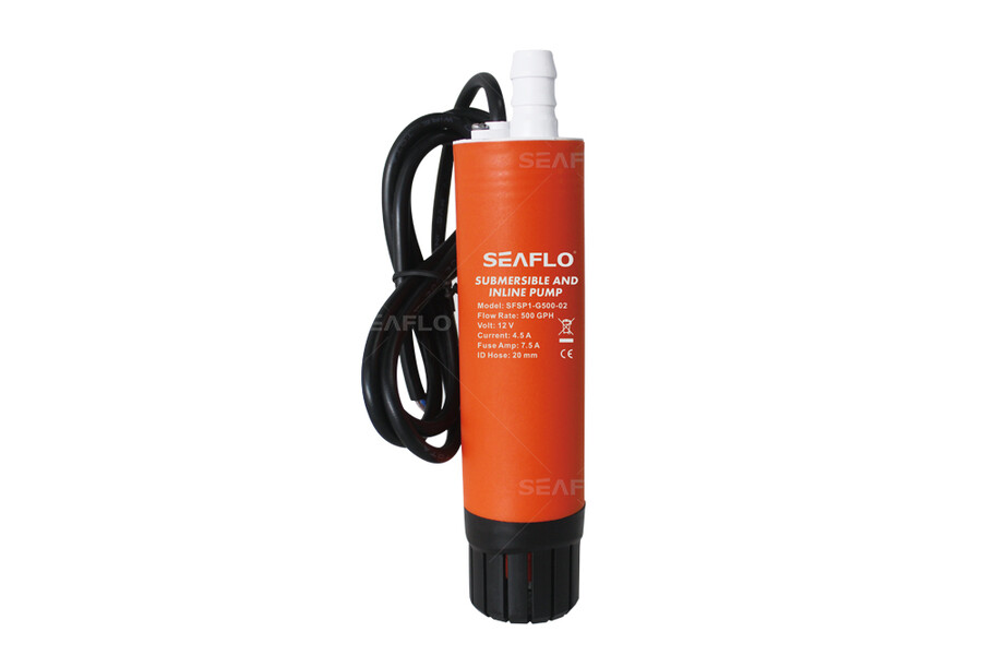 Seaflo 12V  in-line uppopumppu vedelle ja dieselille