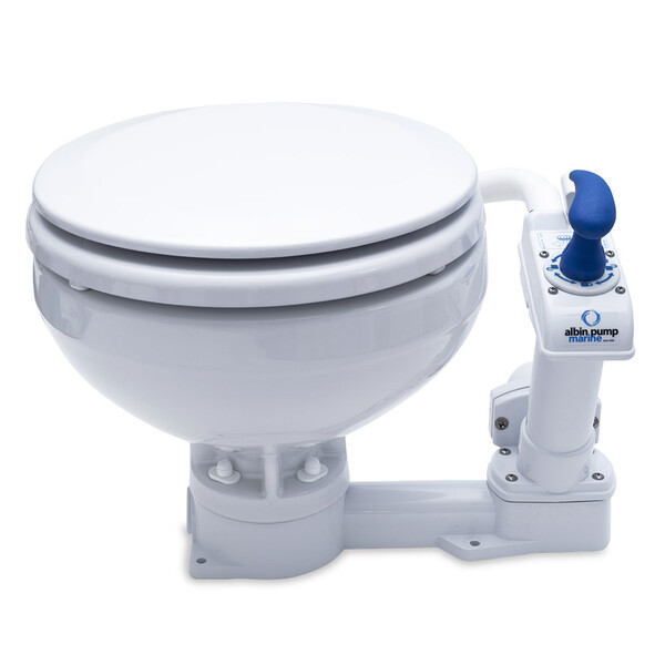Albin Pump manuaali WC, Compact, Lock-Unlock pumpulla