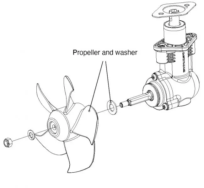 Lewmar Varapotkuri 125TT-keulapotkuriin