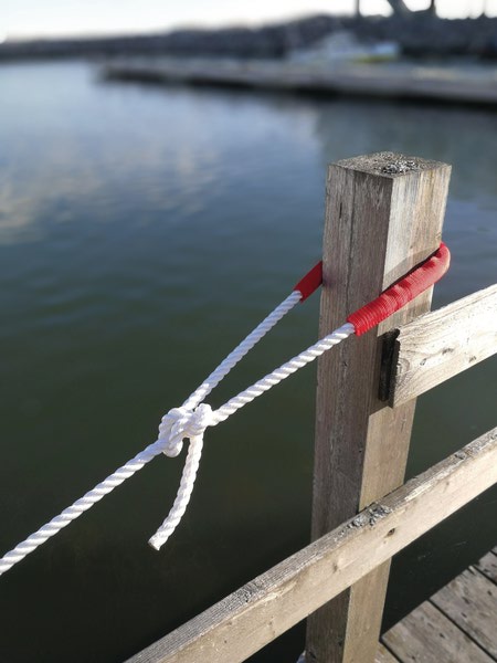 Köyden kulutussuoja 18mm köydelle harmaa