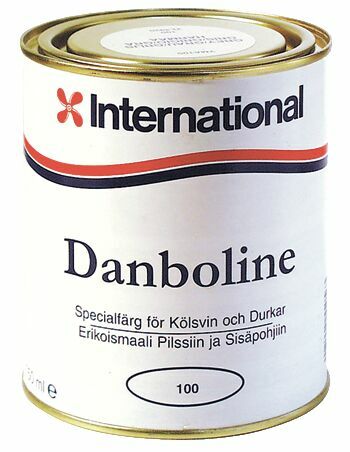 International  Danboline Harmaa maali 750ml, pilsseihin, turkkilevyihin ym.