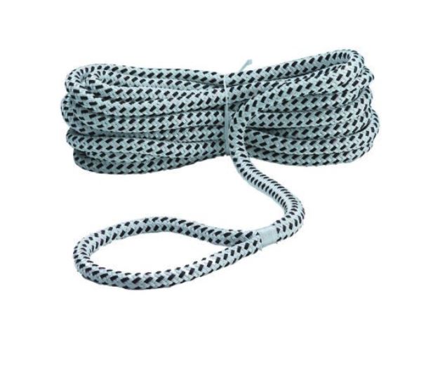 Kiinnitysköysi RIO 14mm/10m musta/valkoine