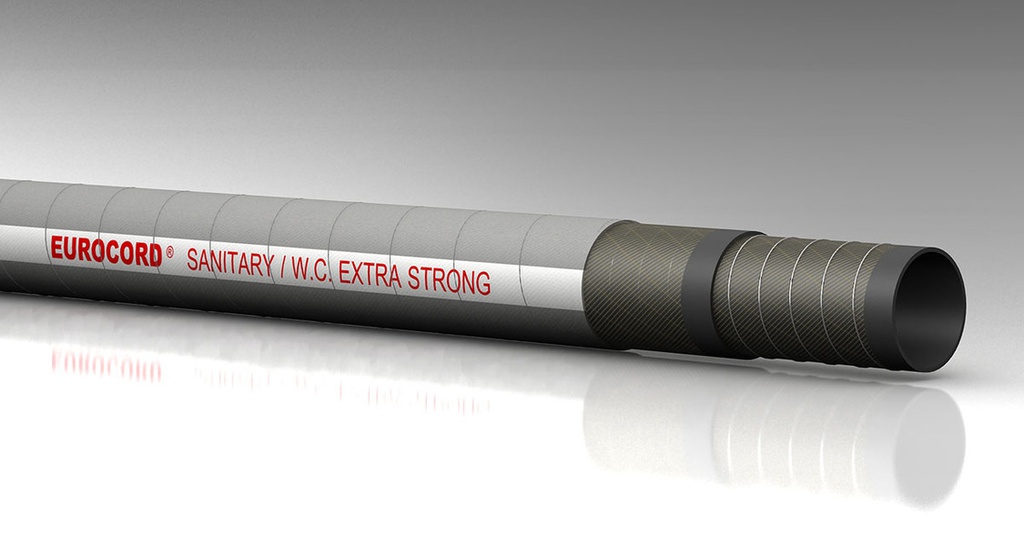 Sati 38 mm butyyli-saniteettiletku Sanitari