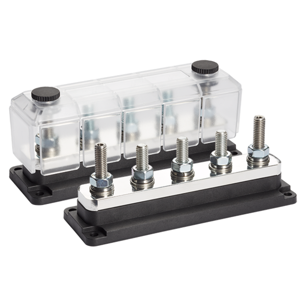 TBS DCM 5xM10 kytkentäkisko (60V/600A)