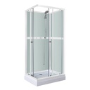 [671610] Suihkukaappi Jasmine- 90 x 70 x 195 cm L