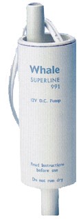 Whale makeavesipumppu, läpivirtauspumppu 16l/min 12V
