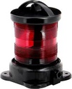 [RR55VN] VETUS Ympärivalopiirin 360º, punainen (pohjakiinnitys), musta (ilman polttimoa)
