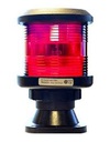 [RR35V] VETUS Ympärivalopiirin 360º, punainen (pohjakiinnitys), musta (ilman polttimoa)