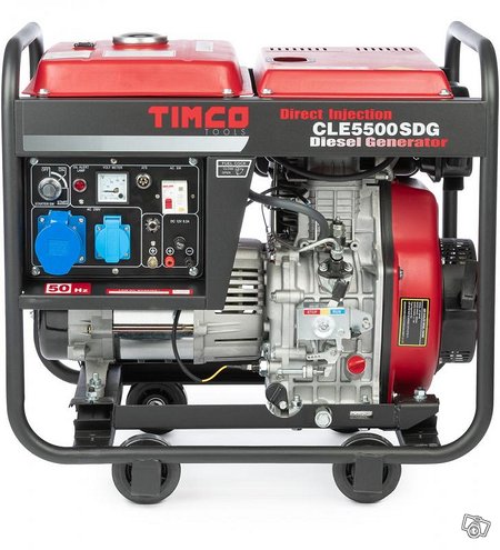 Timco TSE5000SDG 400V diesel aggregaatti