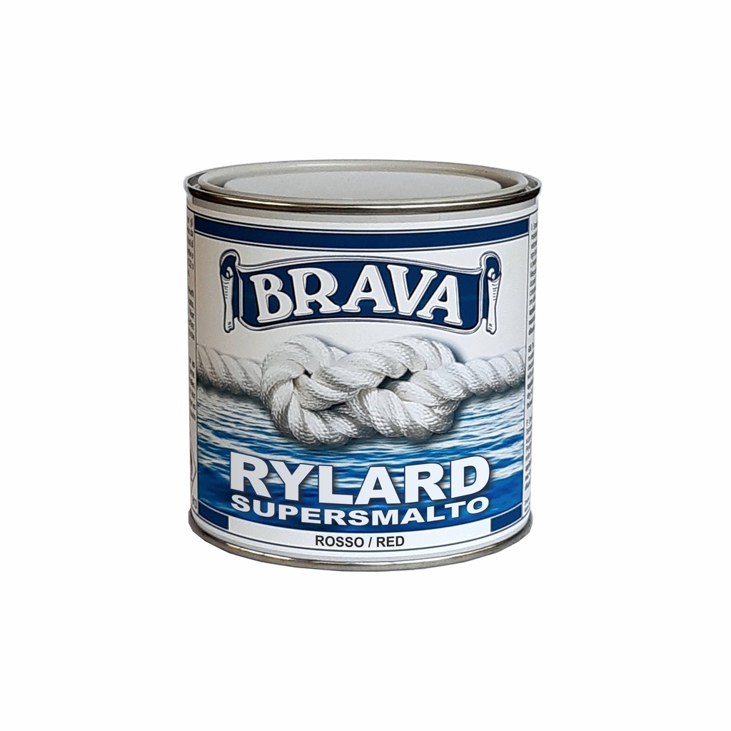BRAVA Rylard Supersmalto emalimaali rosso 750 ml