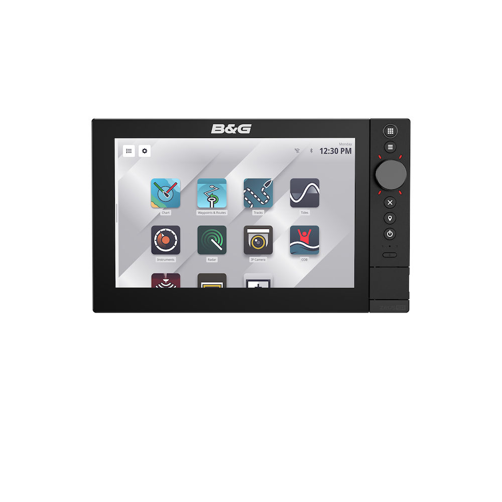 B&G ZEUS SR-10 purjehtijan monitoiminäyttö, ilman kaikua. 