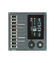 [020022700] Philippi sähkötaulu STV 270 7kpl 10A sulake ja PSL PBUS monitori USB latauspistokkeet