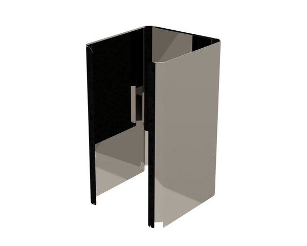 Vilpra Kiukaan suoja-alusta Lempi 18 suojaseinän kanssa