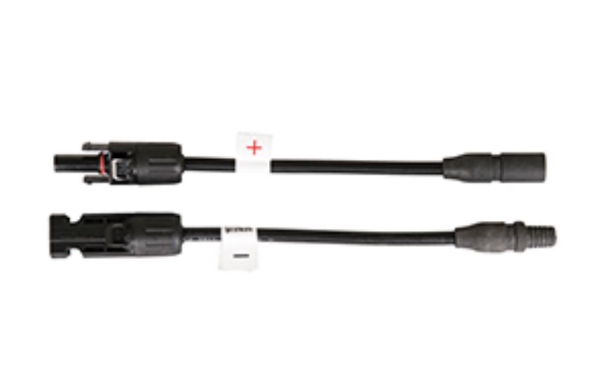 Aurinkopaneelin Välikaapeli (MC4 naaras- MC 3 uros) 15 cm
