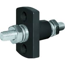 Blue Sea 2201 kytkentäpultti läpivientiin Musta