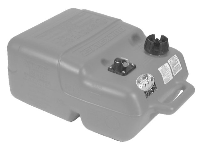 Quicksilver 8M0047603 polttoainesäiliö premium sivukahvalla 25l