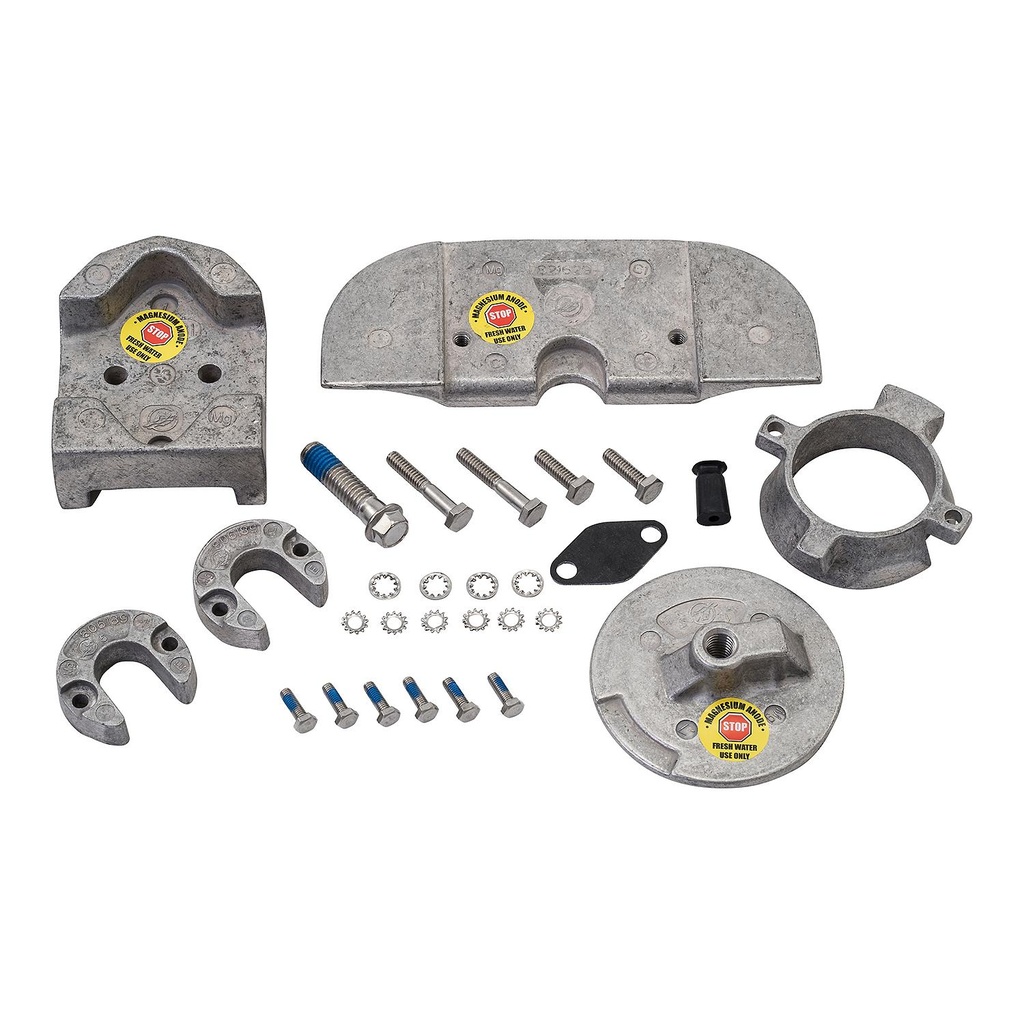 Quicksilver 888755Q03 Anode kit magnesium for Mercruiser Alpha One Gen II/1991 & newer