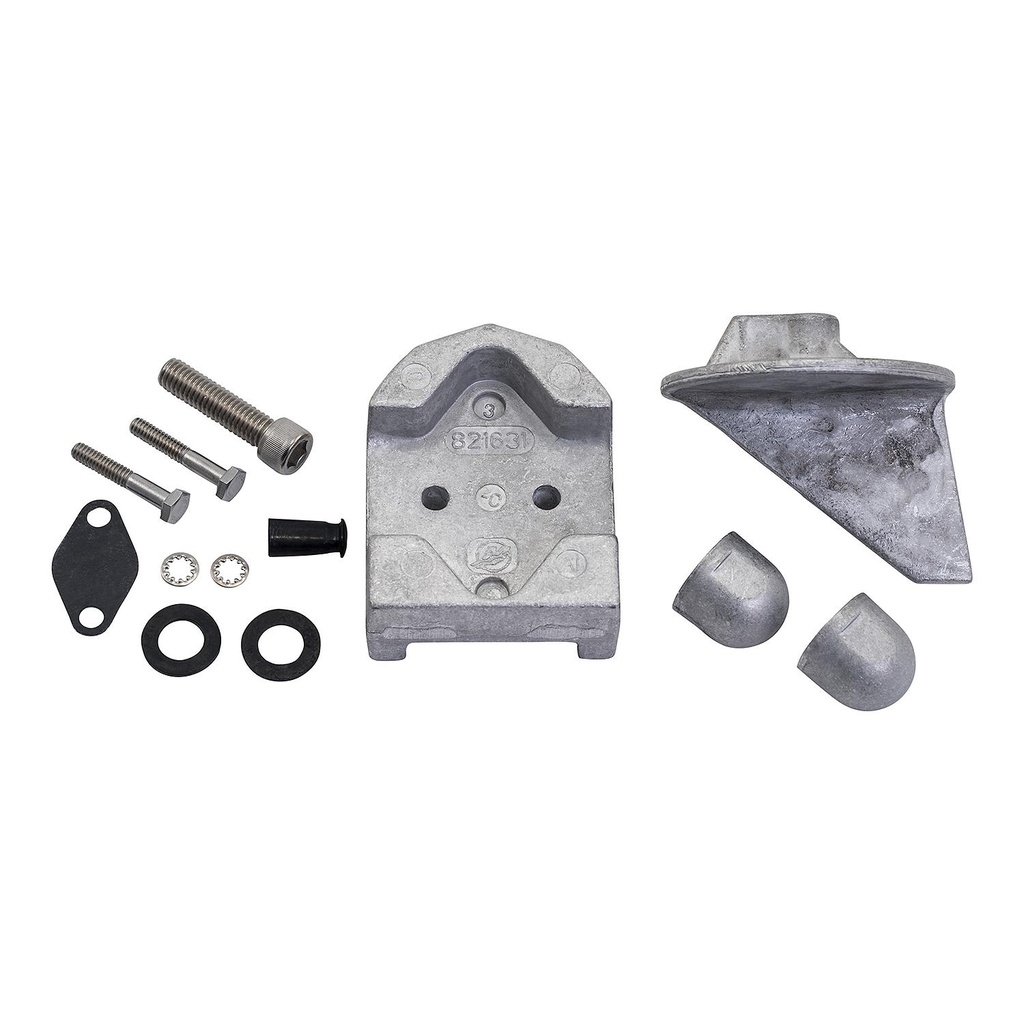Quicksilver 888756Q04 alumiini anodi kitti,  Mercruiser MR and Alpha One