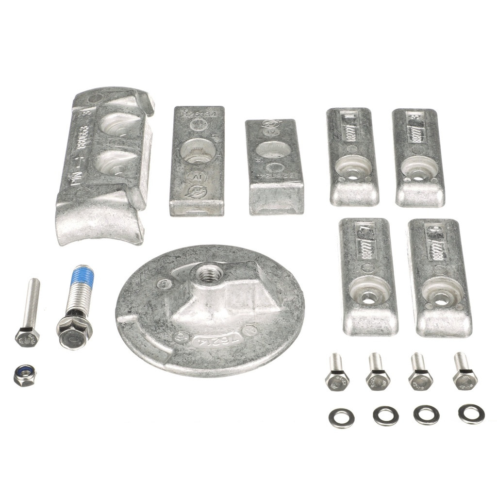 Quicksilver 8M0126670 Anode kit for Mercury 200-300hp L6 Verado