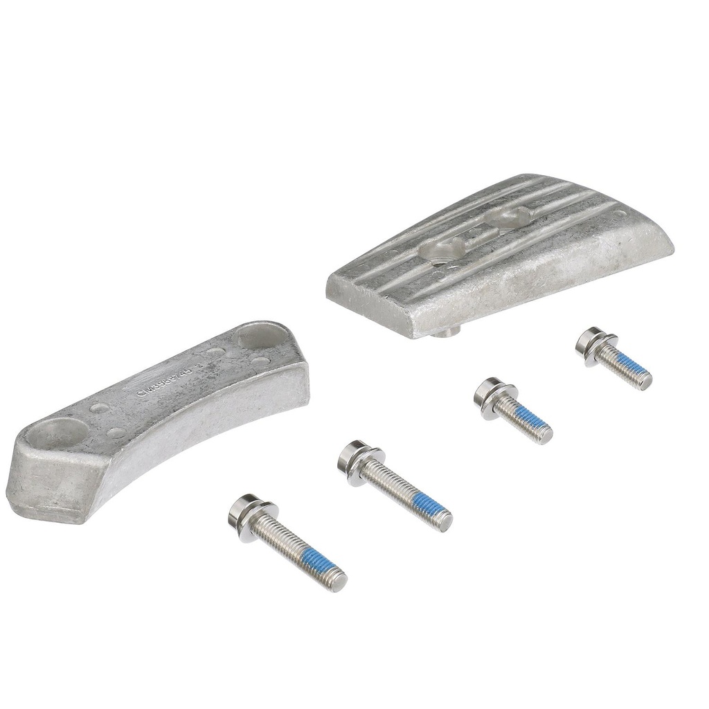 Quicksilver 8M6007999 alumiini anodi kitti,  Volvo DPH/DPR sterndrive