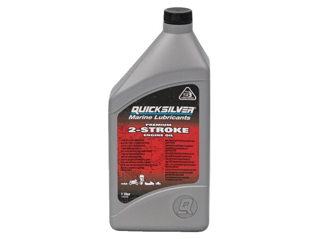 Quicksilver 8M0230940 Premium 2-stroke outboard oil TC-W3 1L