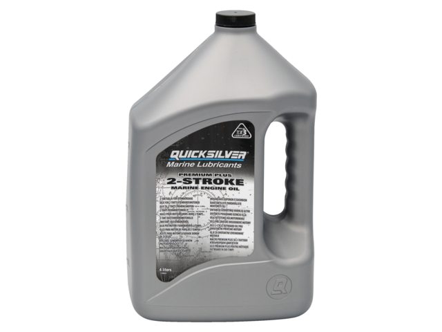 Quicksilver 858027QB1 Premium plus 2-stroke outboard oil TC-W3 4L