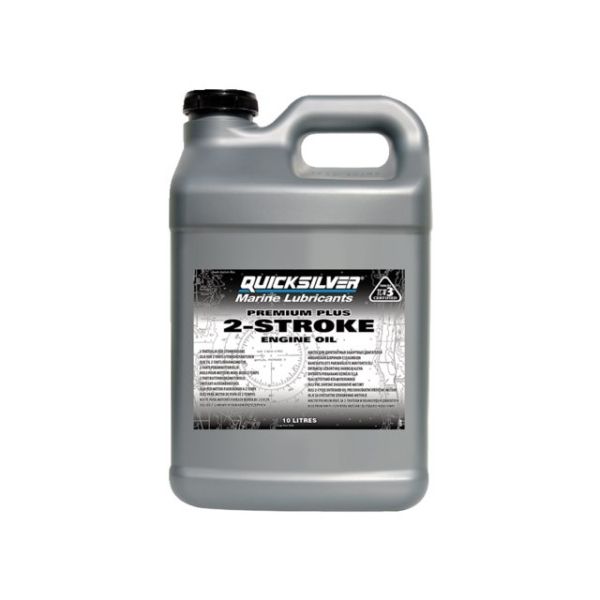 Quicksilver  858028QB1 Premium plus 2-stroke outboard oil TC-W3 10L