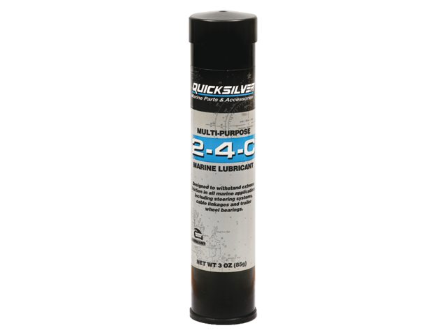 Quicksilver 8M0208464 2‑4‑C marine grease with PTFE 85g (3-pack)