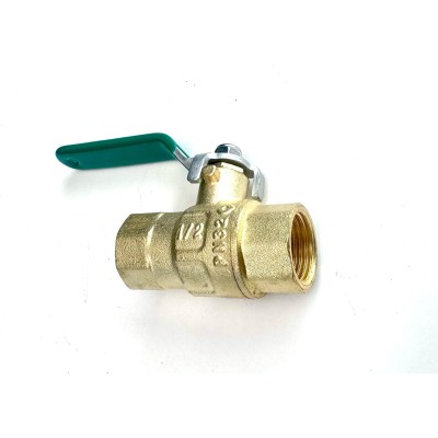 Wallas täysaukkoinen palloventtiili vivulla 1/2"