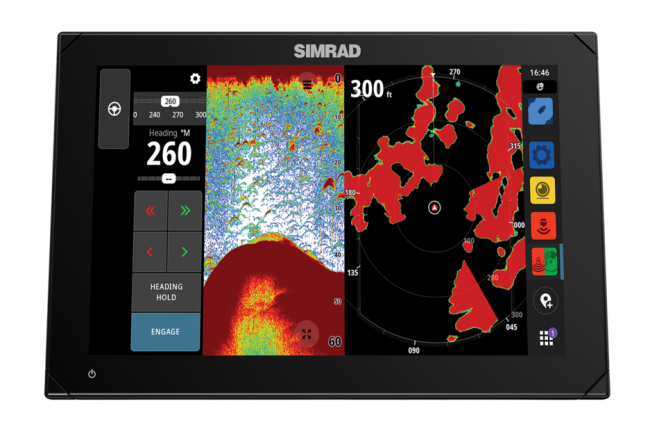 Simrad NSX 3012 monitoiminäyttö, ilman kaikuanturia, sis kaikutoiminnon