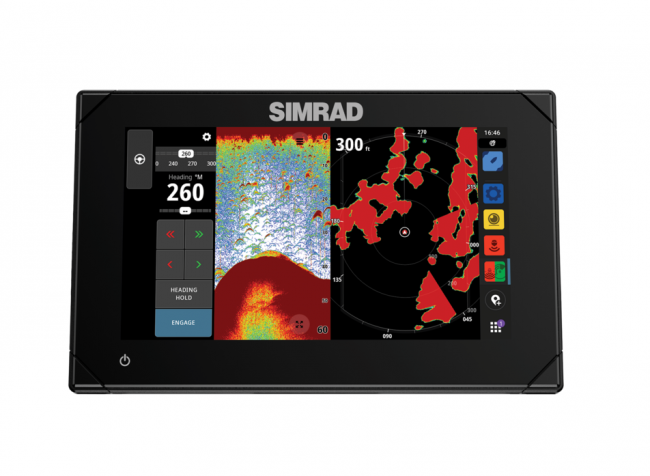 Simrad NSX 3007 monitoiminäyttö, ilman kaikuanturia, sisältäen kaikutoiminnon