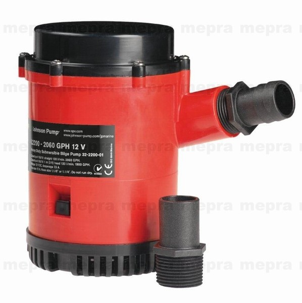 Johnson Pump 24V 100L/min L2200 Suurteho Pilssipumppu 
