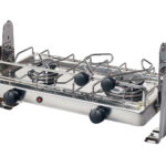 2-Liekkinen kaasuliesi tasapainokannattimella