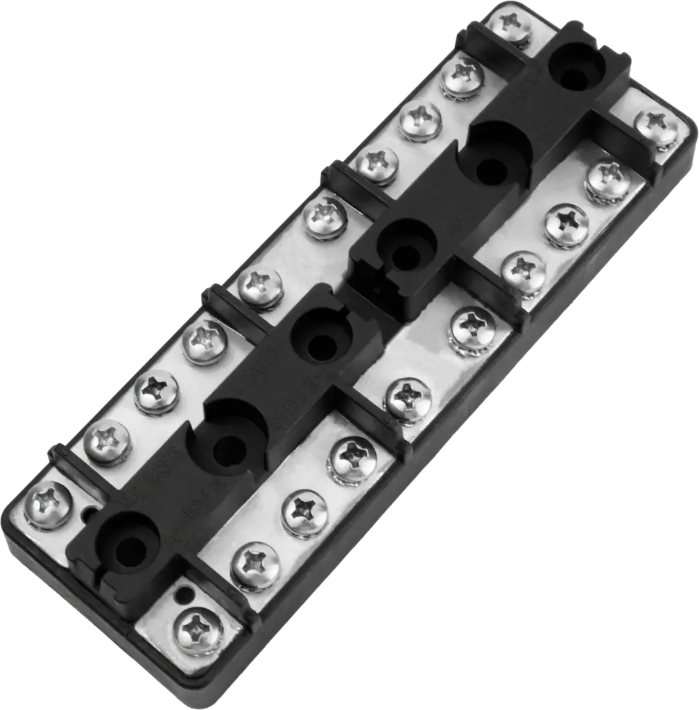 EGIS 6100-010B kaksoiskytkentäkisko 2x10 100A, Bulk Pack