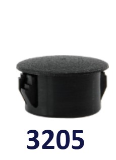 EGIS A-sarjan panelisulakkeen tulpat 5 kpl. bulk