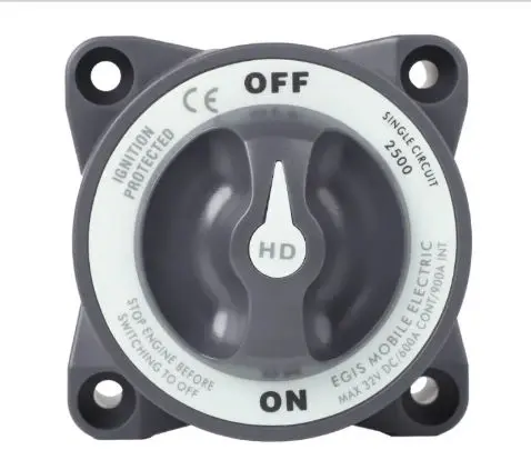 EGIS 2500 HD series päävirtakytkin 600A