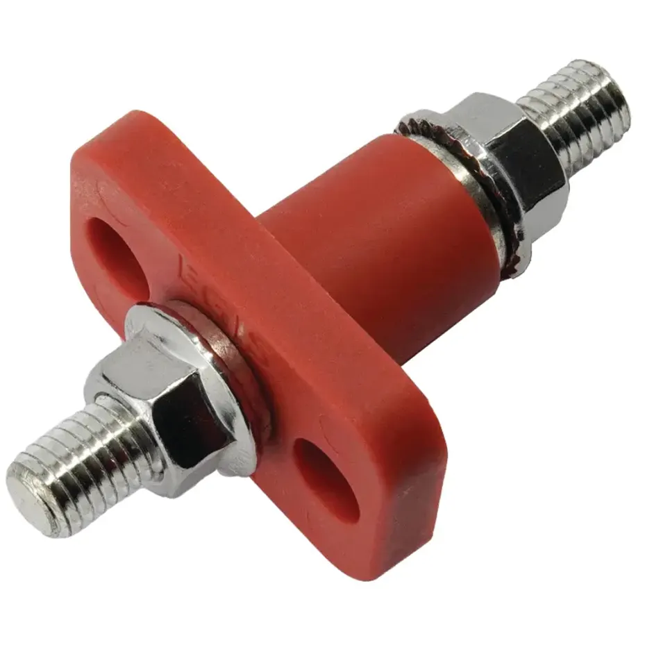 EGIS 6250-141 Läpivientipultti Punainen M10