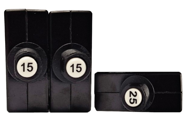 EGIS 4710 CLB Painonappi Johdonsuojakatkaisija, Ruuviliittimet,15A