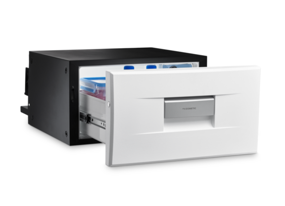 Dometic CoolMatic CD-20W vetolaatikkomallinen jääkaappi kompressorilla, valkoinen